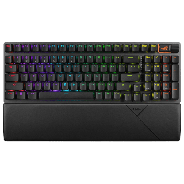 Tastatură Asus ROG Strix Scope II 96 Wireless Black Gaming, Fără fir photo 1