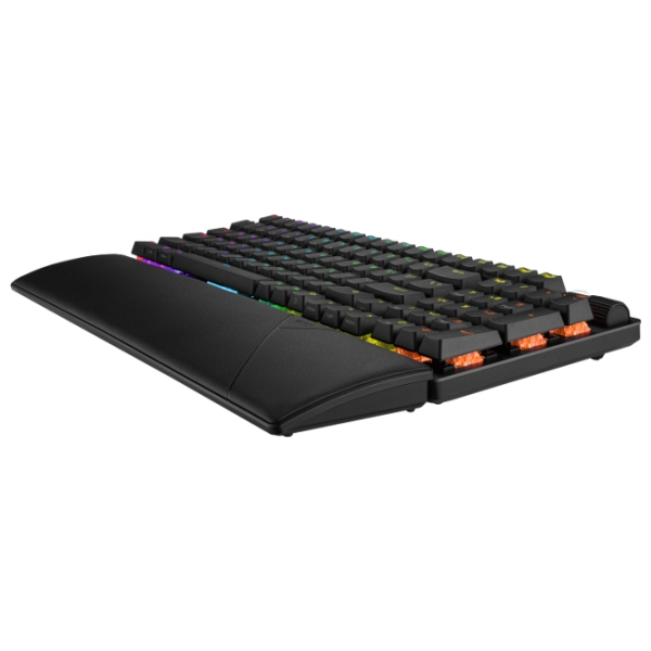Tastatură Asus ROG Strix Scope II 96 Wireless Black Gaming, Fără fir photo 4
