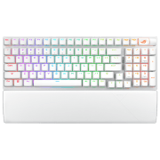 Tastatură Asus ROG Strix Scope II 96 Wireless White Gaming, Fără fir
