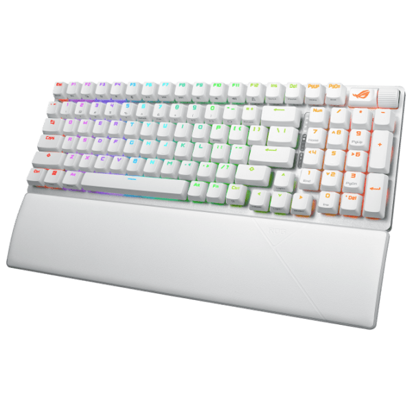 Клавиатура Asus ROG Strix Scope II 96 Wireless White Игровой, Беспроводные photo 3