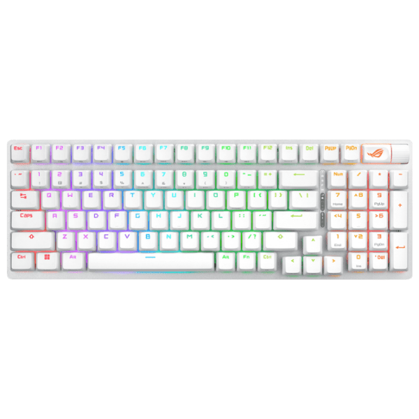 Клавиатура Asus ROG Strix Scope II 96 Wireless White Игровой, Беспроводные photo 5