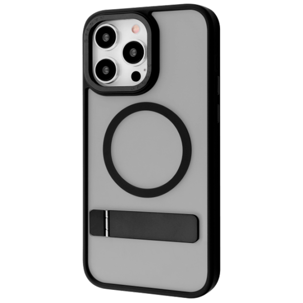 Чехол для смартфона Apple iPhone 15 Pro (Mainstay) Прозрачный Black Proove, ТПУ, MagSafe Back photo 1