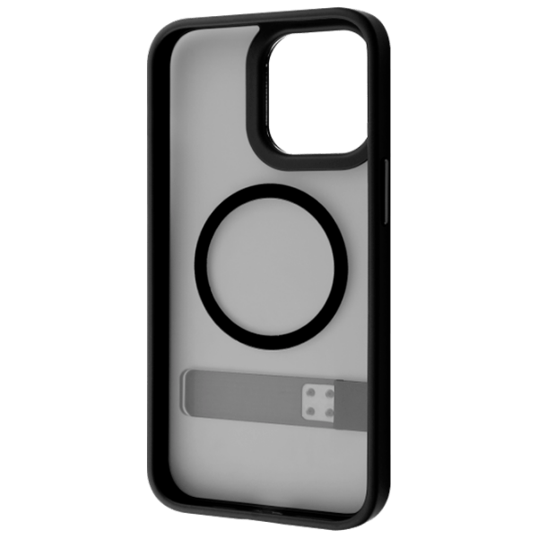 Чехол для смартфона Apple iPhone 15 Pro (Mainstay) Прозрачный Black Proove, ТПУ, MagSafe Back photo 2