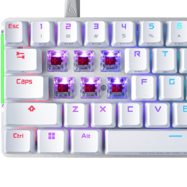 Клавиатура Asus ROG Falchion Ace TKL White Игровой, Проводная photo 6