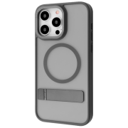 Чехол для смартфона Apple iPhone 15 Pro (Mainstay) Прозрачный Серый Proove, ТПУ, MagSafe Back