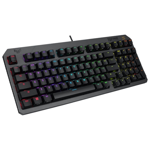 Клавиатура Asus TUF K3 II Black Игровой, Проводная photo 2