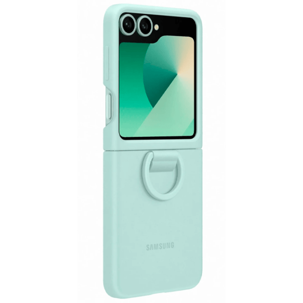 Husă pentru smartphone Samsung Galaxy Z Flip 6 (EF-PF741) Mint Green Samsung, TPU, Back photo 4