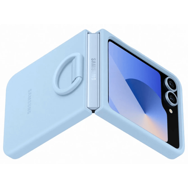 Husă pentru smartphone Samsung Galaxy Z Flip 6 (EF-PF741) Blue Samsung, TPU, Back photo 5