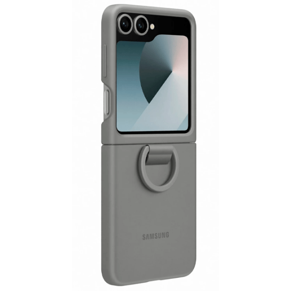 Husă pentru smartphone Samsung Galaxy Z Flip 6 (EF-PF741) Gray Samsung, TPU, Back photo 4