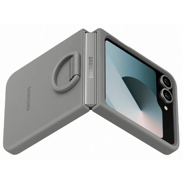 Husă pentru smartphone Samsung Galaxy Z Flip 6 (EF-PF741) Gray Samsung, TPU, Back photo 5