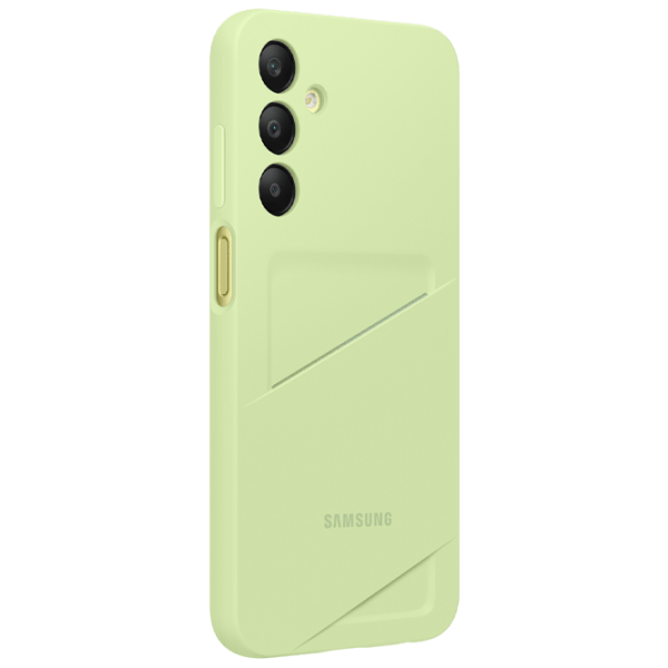 Husă pentru smartphone Samsung Galaxy A25 (EF-OA256) Lime Green Samsung, TPU, Card Slot photo 2
