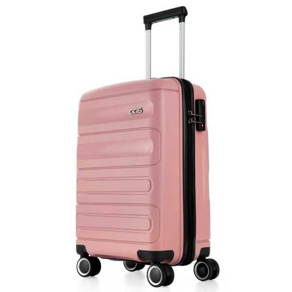 Чемодан CCS 5225 Powder pink 62л  photo 2