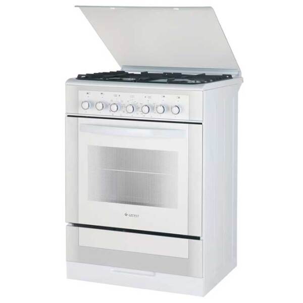 Aragaz Gefest 6302-03 0040 White Tipul plitei: Pe gaz, 55 l, Tipul cuptorului: Electric photo 2
