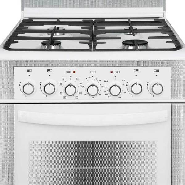 Aragaz Gefest 6302-03 0040 White Tipul plitei: Pe gaz, 55 l, Tipul cuptorului: Electric photo 3
