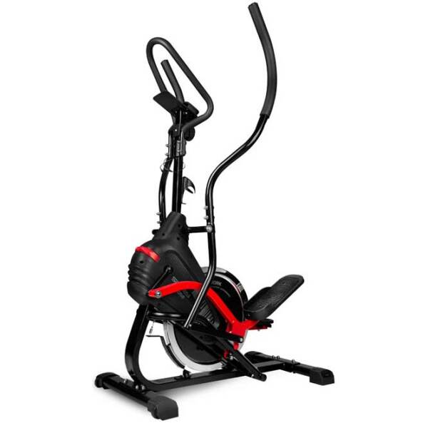 Bicicletă eliptică Spokey Lotus+ Black 120 kg photo 2