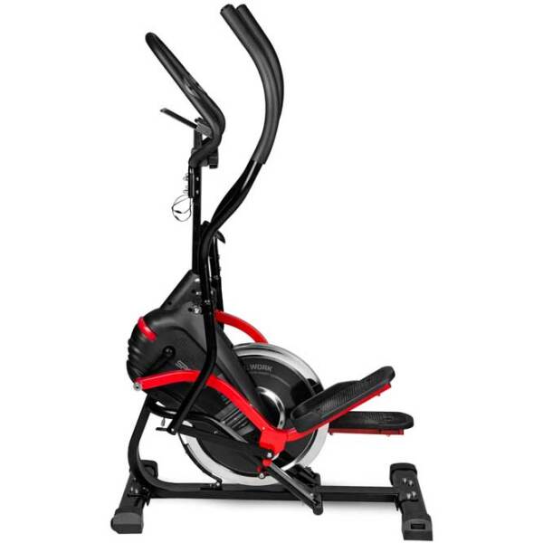 Bicicletă eliptică Spokey Lotus+ Black 120 kg photo 3