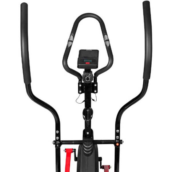 Bicicletă eliptică Spokey Lotus+ Black 120 kg photo 4
