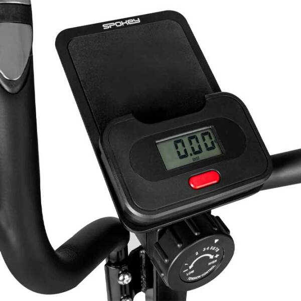 Bicicletă eliptică Spokey Lotus+ Black 120 kg photo 6