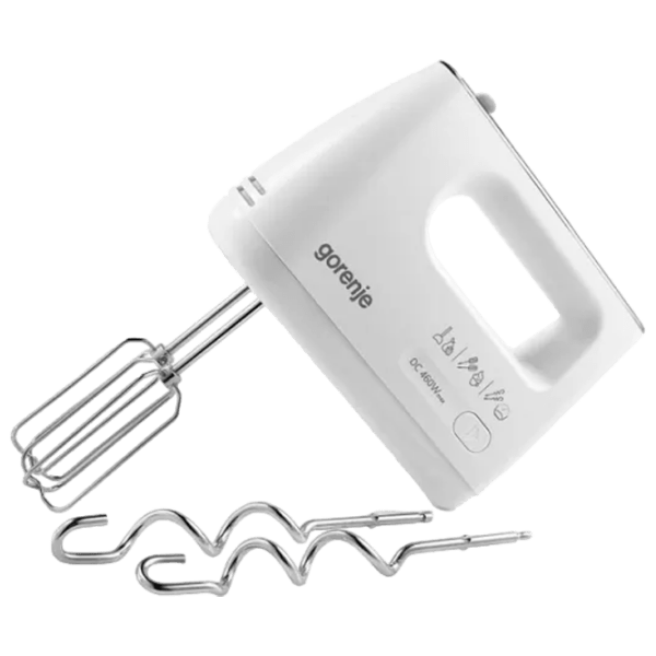 Mixer Gorenje M460CDC White 460 W, Numărul de viteze: 5, Regim turbo photo 1