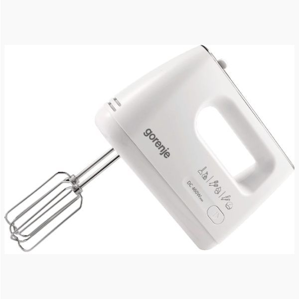 Mixer Gorenje M460CDC White 460 W, Numărul de viteze: 5, Regim turbo photo 2