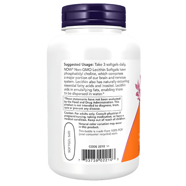 Aminoacizi Now Foods LECITHIN (733739022141) 1200 mg photo 2