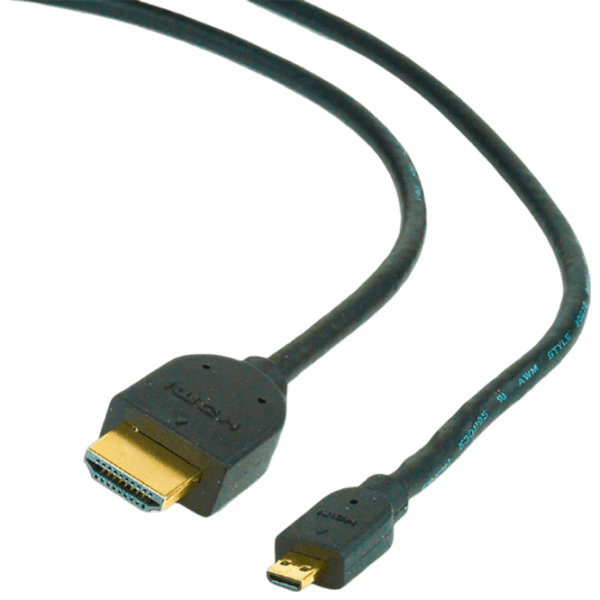 Cablu video Cablexpert CC-HDMID-10 HDMI/ Micro HDMI Black  photo 2