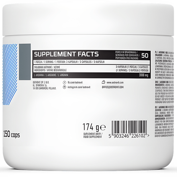Aminoacizi Osrovit Arginine (5903246226102)  photo 2