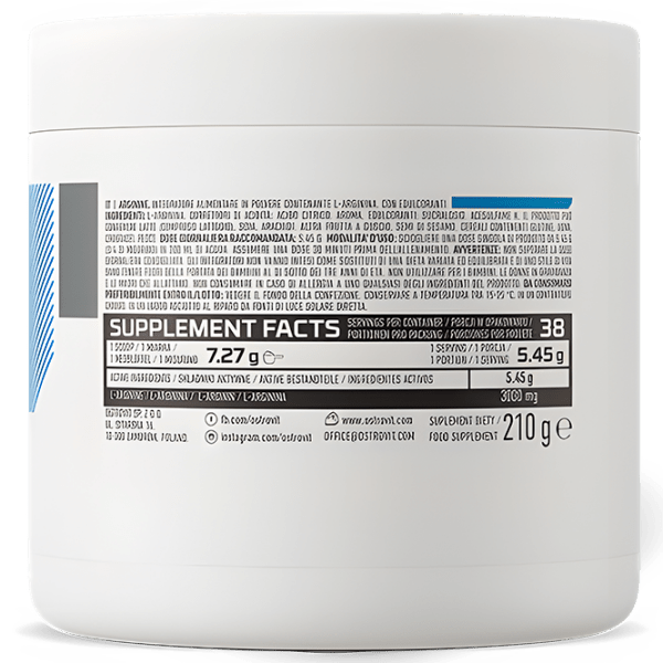 Aminoacizi Osrovit Arginine (5902232610291) 210 g photo 3