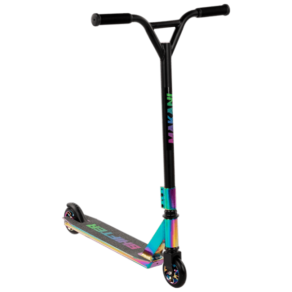 Trotinetă pentru copii cu două roți Kikka Boo Makani Scooter Shifter (31006010122) Black 8 ani, 100 kg, Din PU photo 1