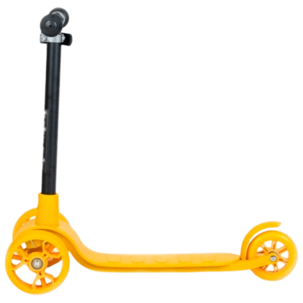 Детский трёхколёсный самокат Baby Mix Prime (8596164153765) Желтый 1.5 года, 30 кг, Полиуретановые photo 2