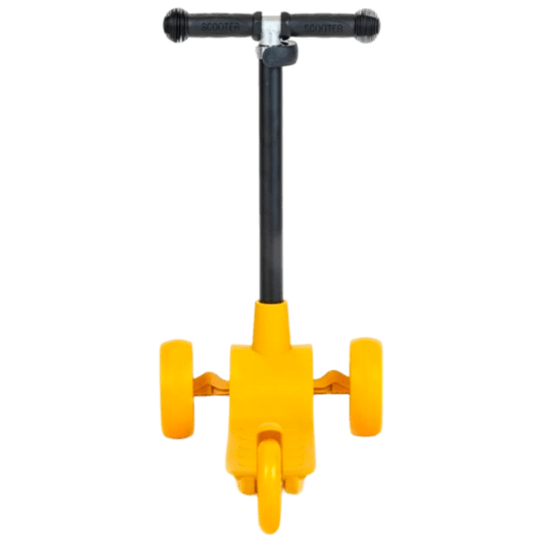 Детский трёхколёсный самокат Baby Mix Prime (8596164153765) Желтый 1.5 года, 30 кг, Полиуретановые photo 3