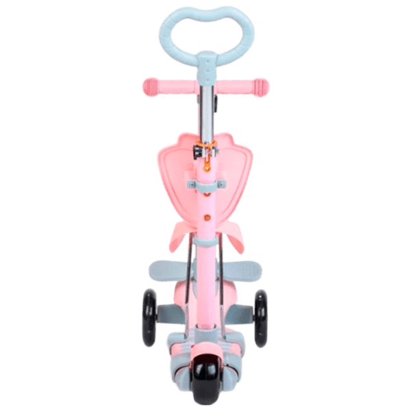 Trotinetă pentru copii cu trei roți Baby Mix Multi (8596164153796) Pink 1 an, 30 kg, Din PU photo 3