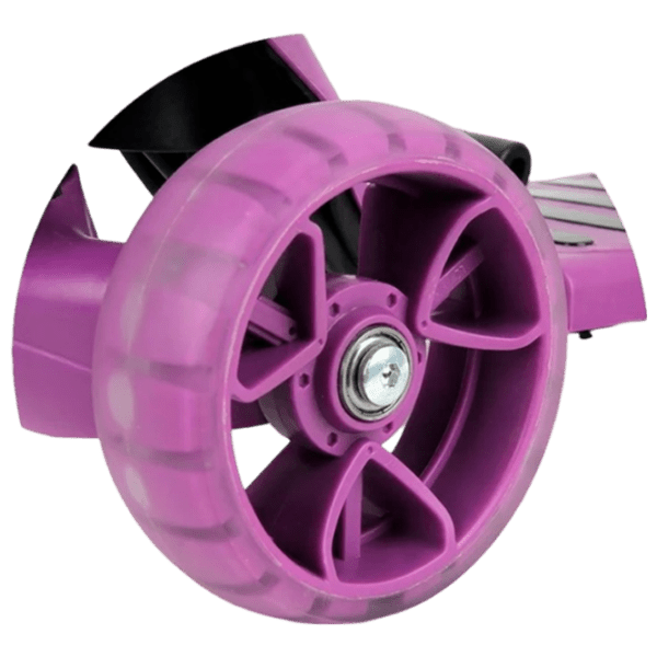 Детский трёхколёсный самокат Chipolino Kiddy Evo (3800931037895) Пурпурный 3 года, 20 кг, Пластиковые с силиконом photo 3
