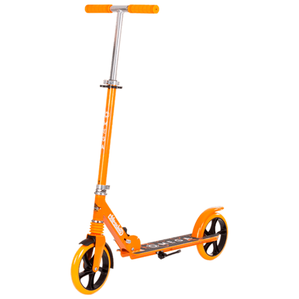 Детский двухколёсный самокат Chipolino Omega (3800931055462) Оранжевый 8 лет, 100 кг, Полиуретановые photo 1
