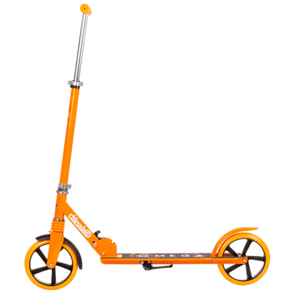 Детский двухколёсный самокат Chipolino Omega (3800931055462) Оранжевый 8 лет, 100 кг, Полиуретановые photo 2