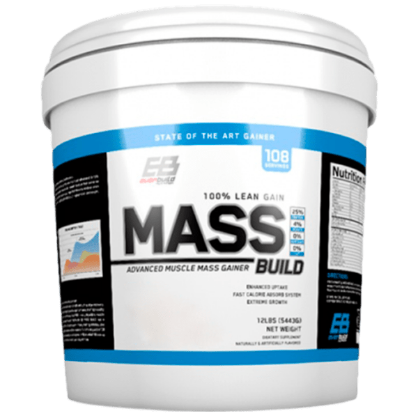 Gainer EverBuild 100% Mass Build (850049892575) 5448 gr photo 1