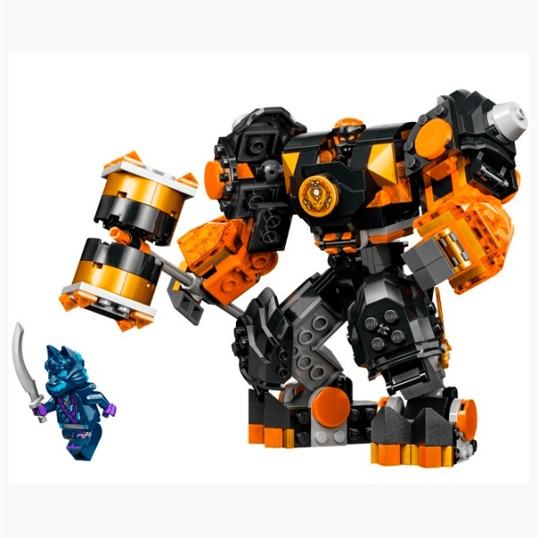 Constructor LEGO Cole's Elemental Earth Mech Multicolor Numărul de piese 235 , 7+ photo 2