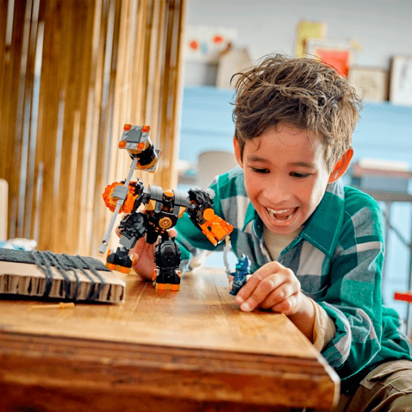 Constructor LEGO Cole's Elemental Earth Mech Multicolor Numărul de piese 235 , 7+ photo 11