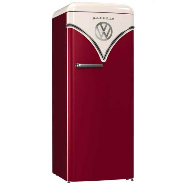 Frigider Gorenje Retro OBRB615DR Red 225l/ Automat, 22l/ Manual, D photo 2