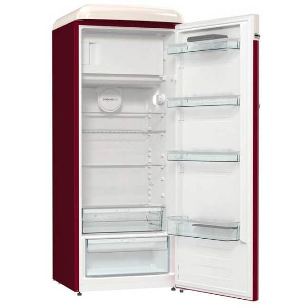 Frigider Gorenje Retro OBRB615DR Red 225l/ Automat, 22l/ Manual, D photo 4