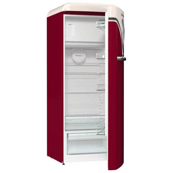 Frigider Gorenje Retro OBRB615DR Red 225l/ Automat, 22l/ Manual, D photo 5