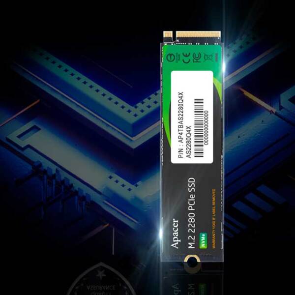 SSD Apacer AS2280Q4X M.2 NVMe 2 ТБ Скорость чтения: 5000 Мб/ с,
Скорость записи: 4400 Мб/ с photo 4