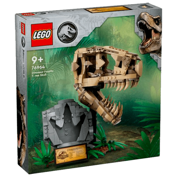 Constructor LEGO Dinosaur Fossils T. rex Skull Multicolor Numărul de piese 577, 9+ photo 1