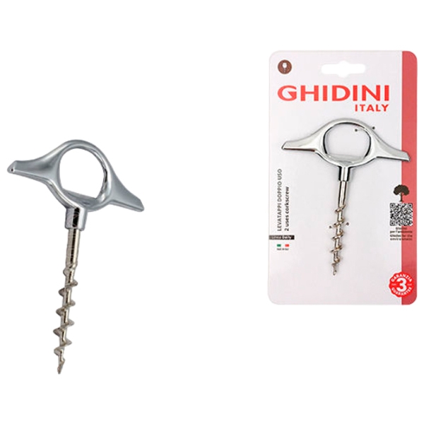 Tirbușon Gidini Daily French Argintiu  photo 2