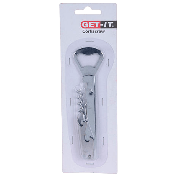 Штопор Get-it 48106 Серебро  photo 1