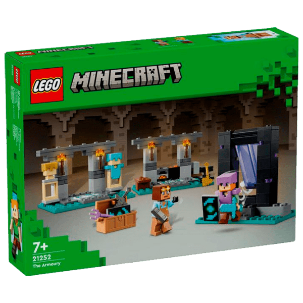 Constructor LEGO The Armory Multicolor Numărul de piese 203, 7+ photo 1