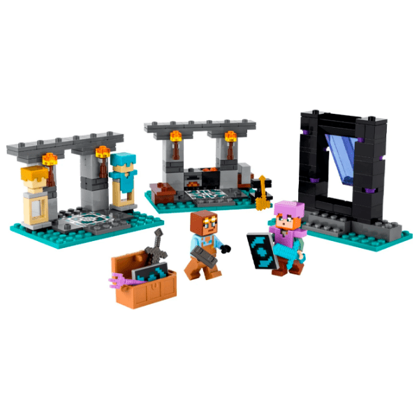 Constructor LEGO The Armory Multicolor Numărul de piese 203, 7+ photo 2
