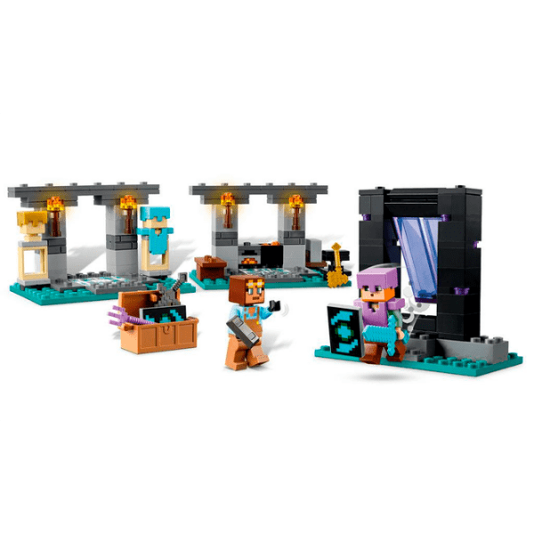 Constructor LEGO The Armory Multicolor Numărul de piese 203, 7+ photo 7