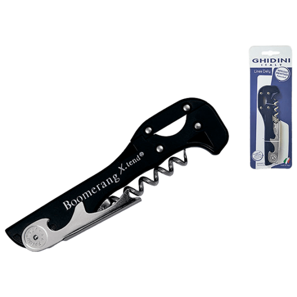 Tirbușon Ghidini Daily Boomerang Black  photo 2