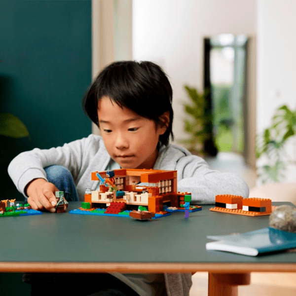 Конструктор LEGO The Frog House Разноцветный Количество деталей 400, 8+ photo 11